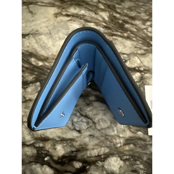 New Kate Spade Lena Small Bifold Wallet Tide Pool - Picture 6 of 7